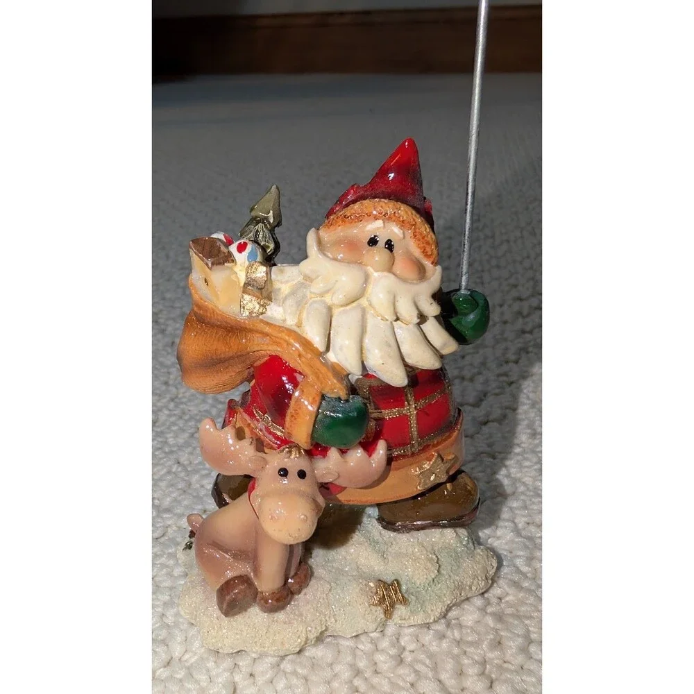 Christmas - Santa Holders Set Of 3   NEW